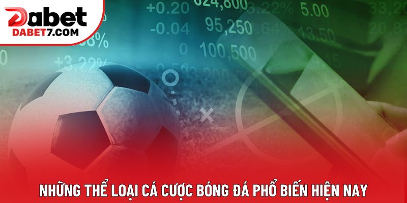 Những thể loại cá cược bóng đá phổ biến hiện nay