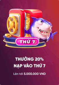 Dabet thưởng nạp thứ 7